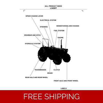 KUBOTA-TRACTOR-L345DT-PM-01830 KUBOTA-TRACTOR-L345DT-PM-01830